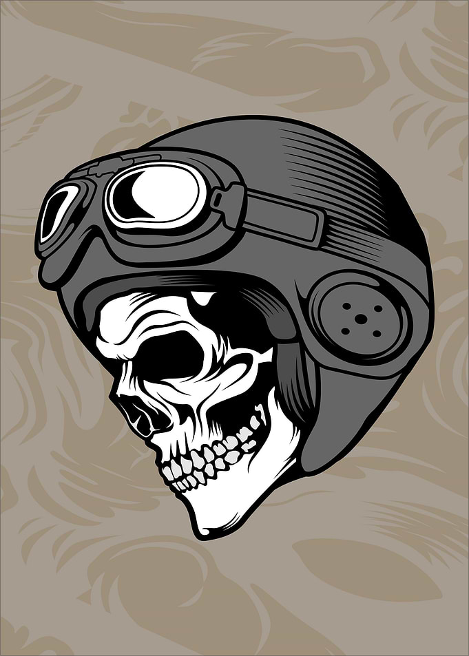 skull helmet