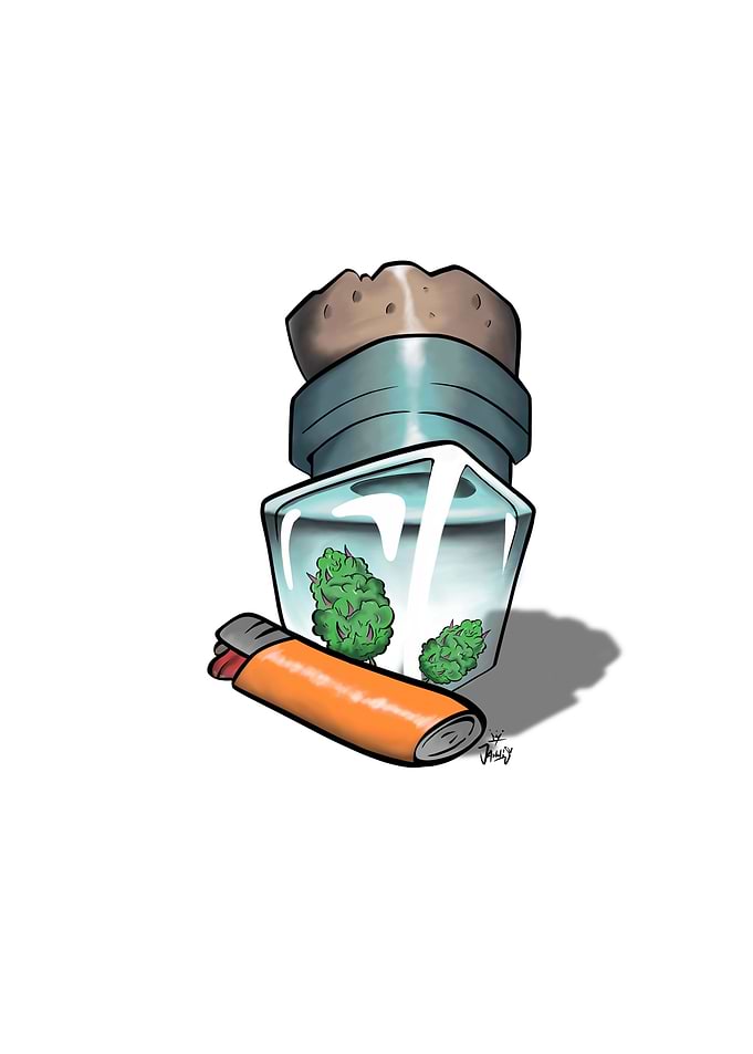 Glas of Weed