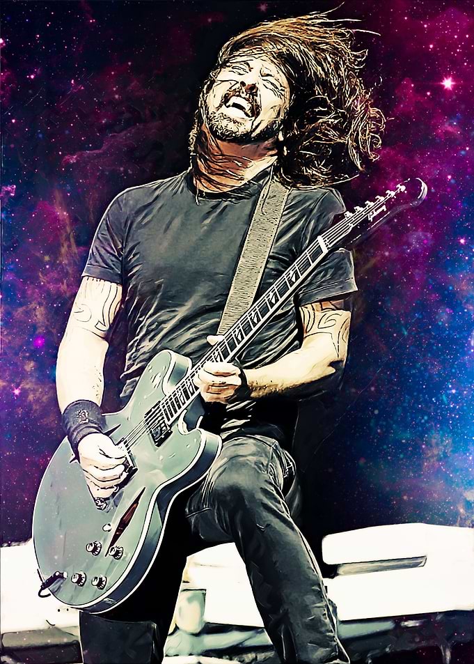 Dave Grohl Poster