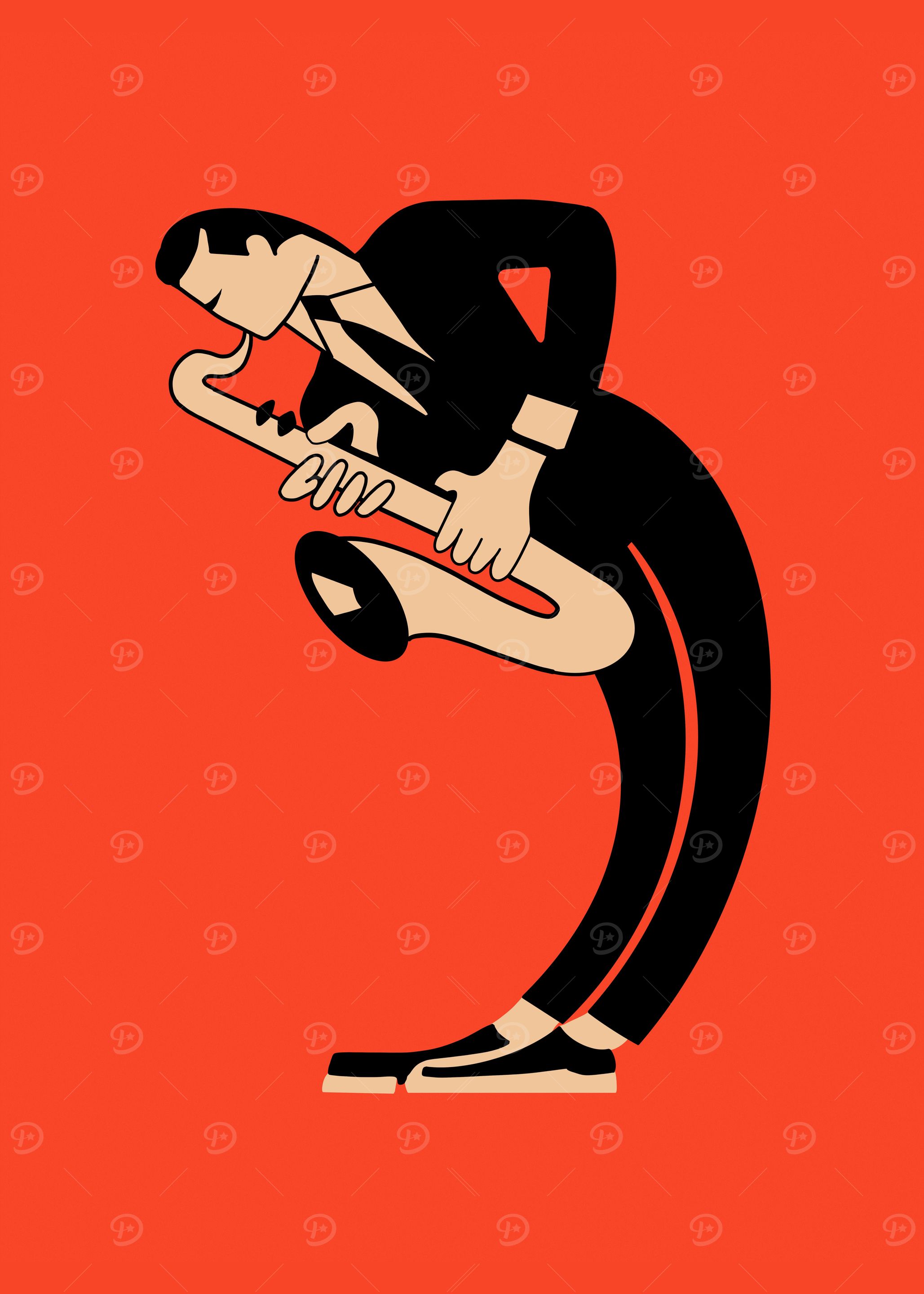 The Saxophonist