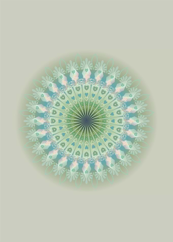 Angel Of Healing Mandala