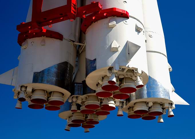 Cluster Of Rocket Engines