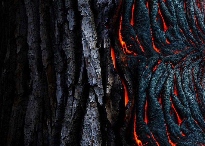 dried lava