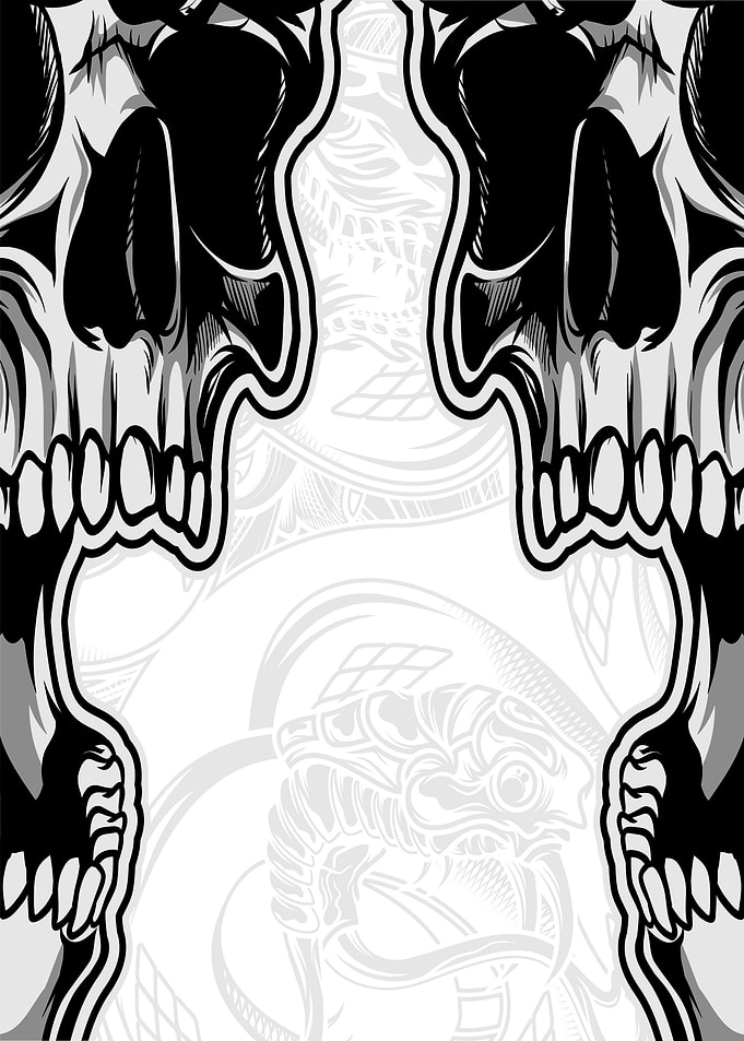 skull screaming
