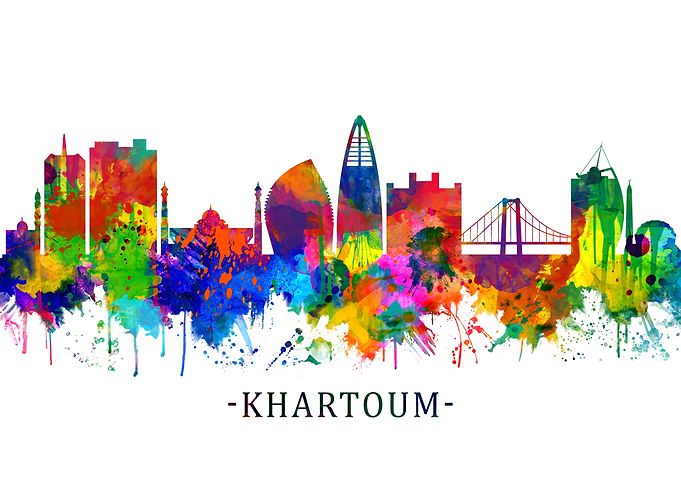 Khartoum Sudan Skyline