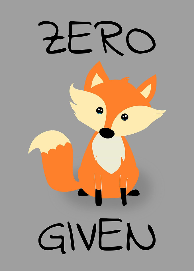 Cute Funny Orange Fox