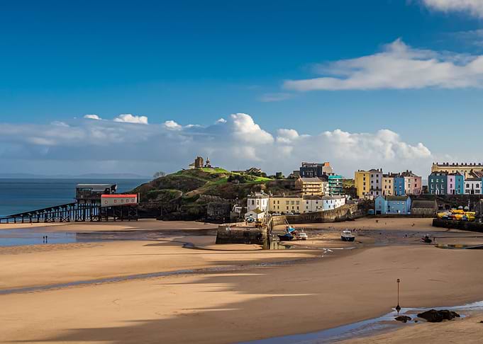Tenby Beach Wales