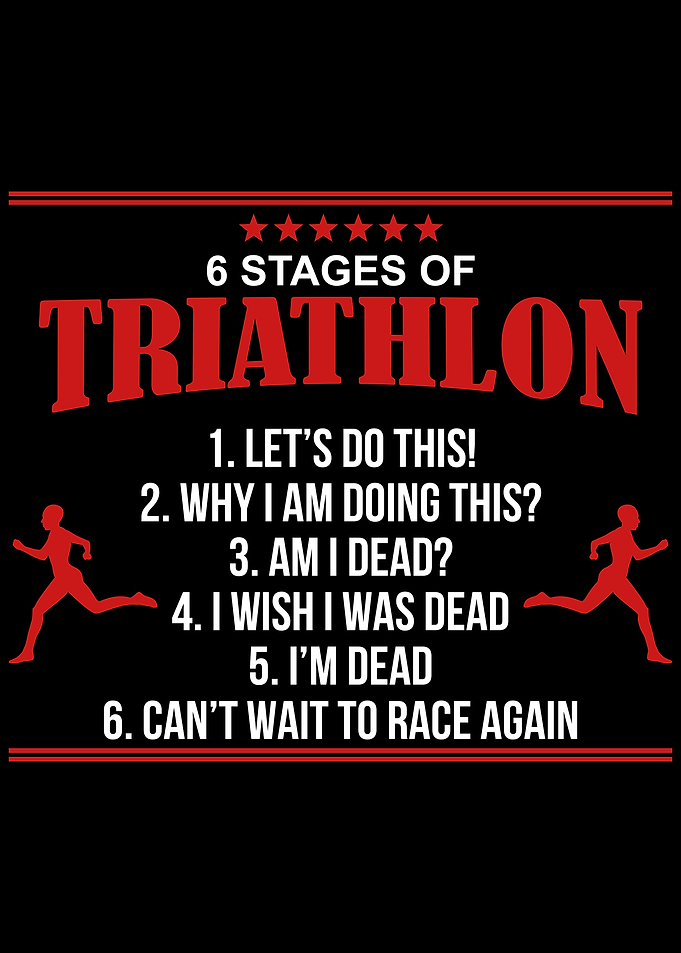 6 STAGES OF TRIATHLON