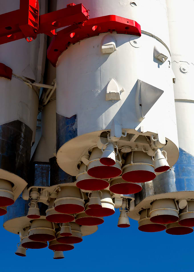 Cluster Of Rocket Engines