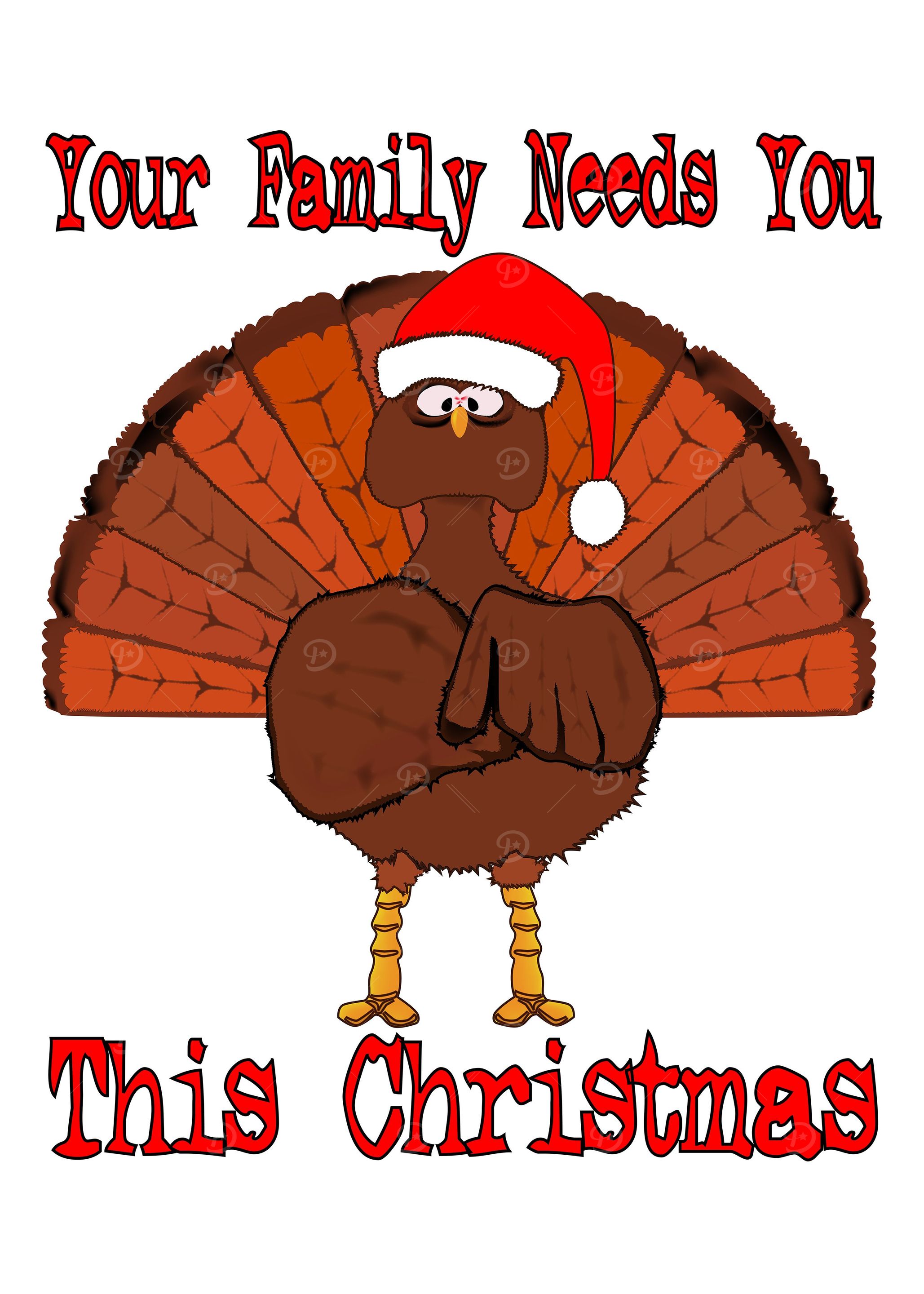 Christmas Turkey Message
