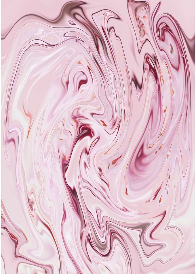 Abstract Marble Painting