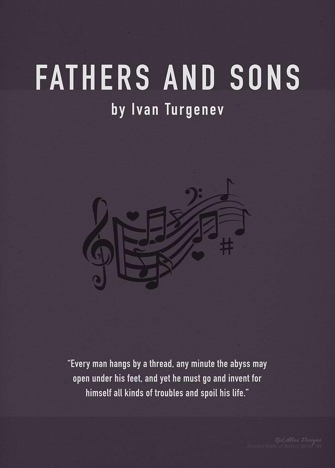 Fathers and Sons Book Art