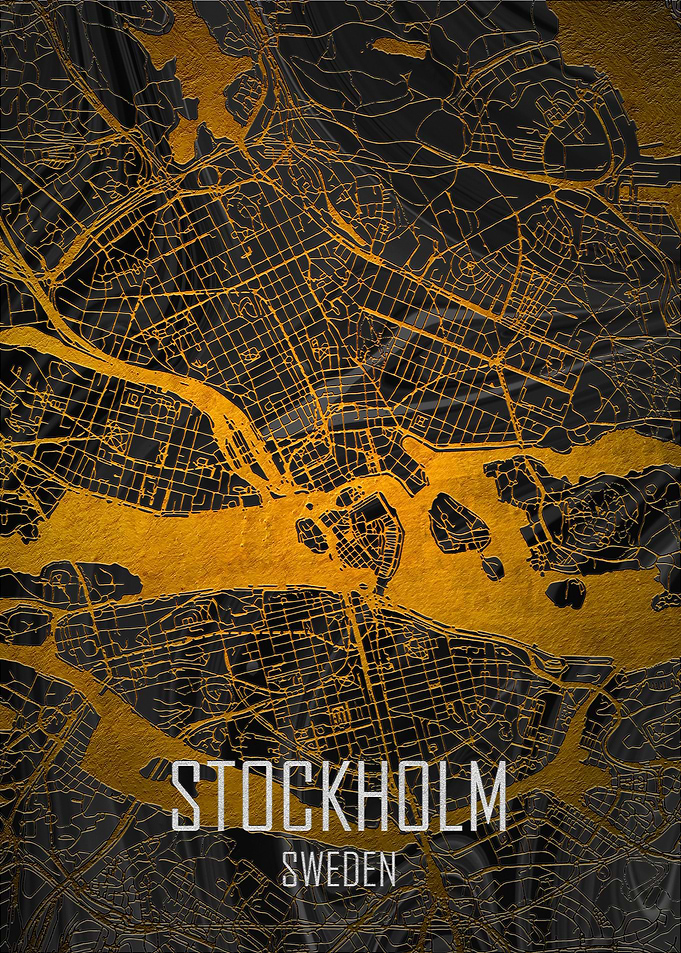 Stockholm Marble Black