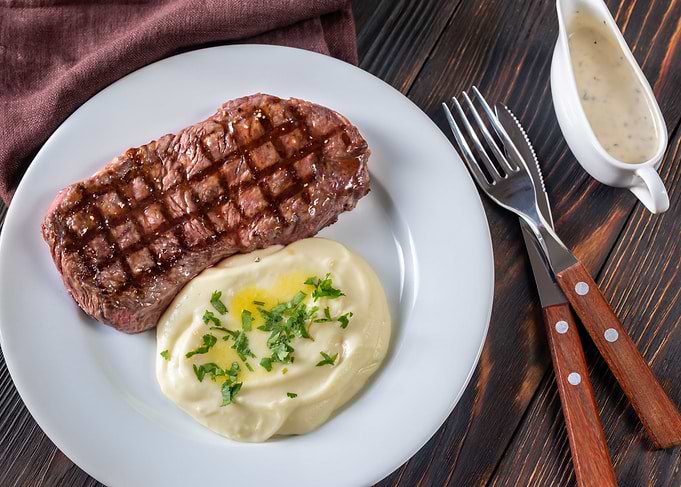 Strip steak