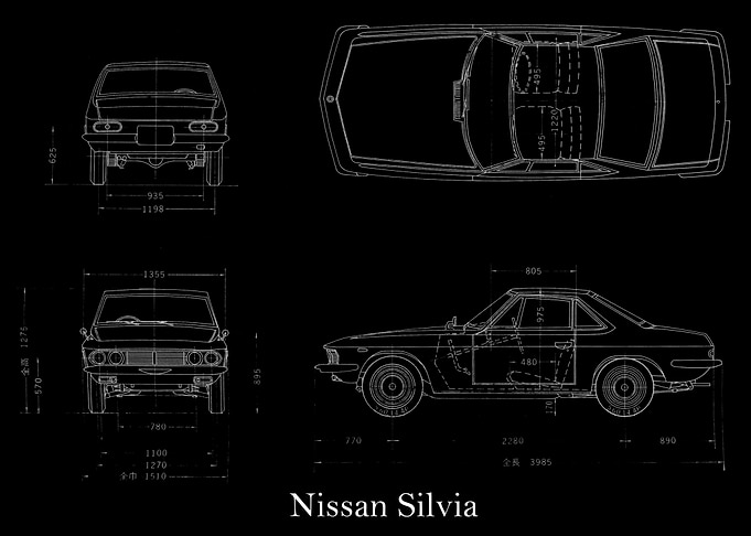 Nissan Silvia 1966