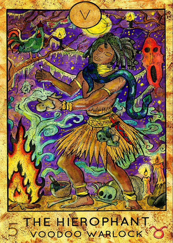 The Hierophant Tarot Card