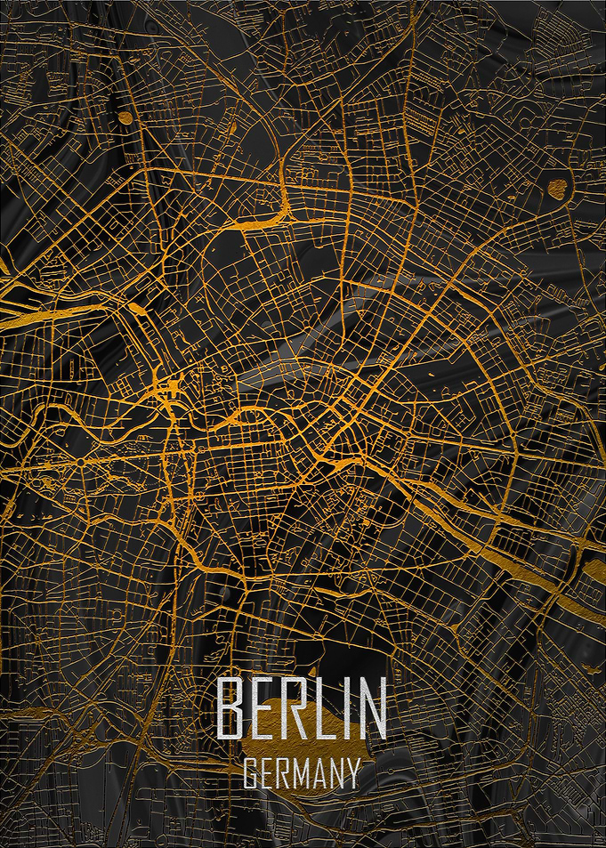 Berlin Marble Black Gold