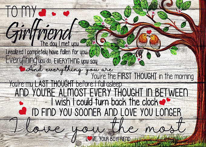To my Girlfriend