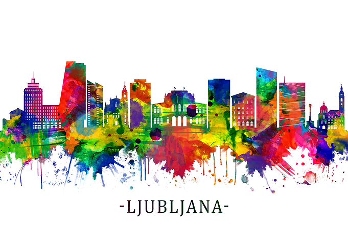 Ljubljana Skyline