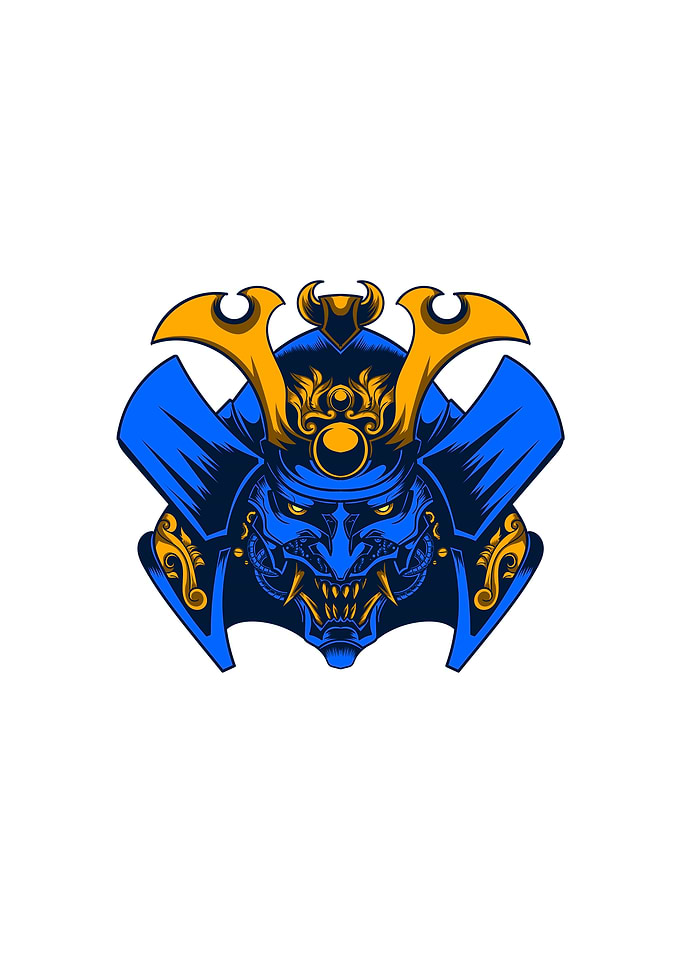 devil ronins head