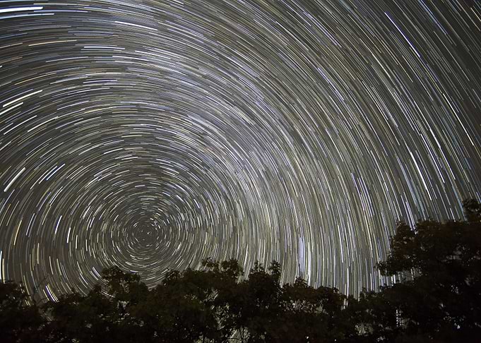 Star twisting galaxy