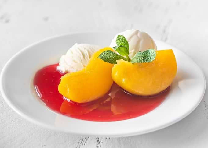 Peach Melba