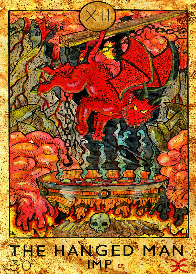 The Hanged Man Tarot Card