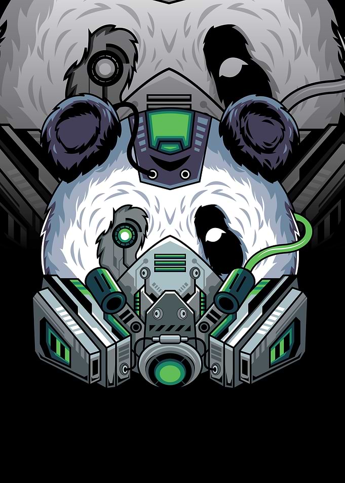 Futuristic Panda