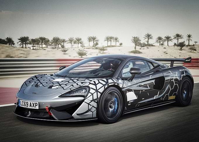 2020 McLaren 620R silver s