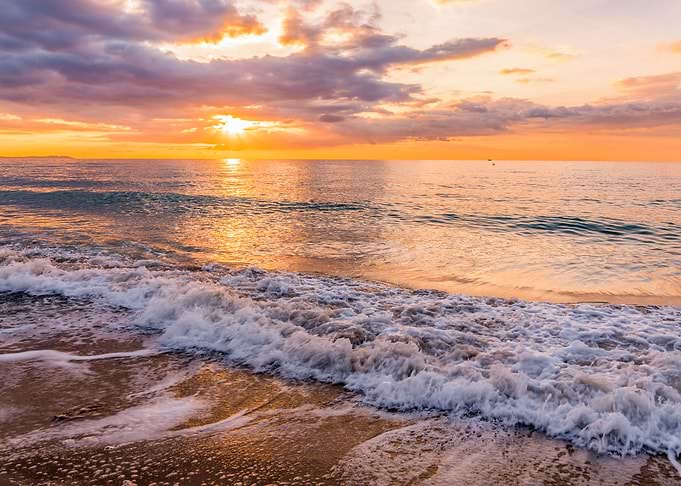 golden sunrise