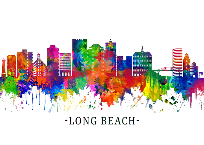 Long Beach Skyline