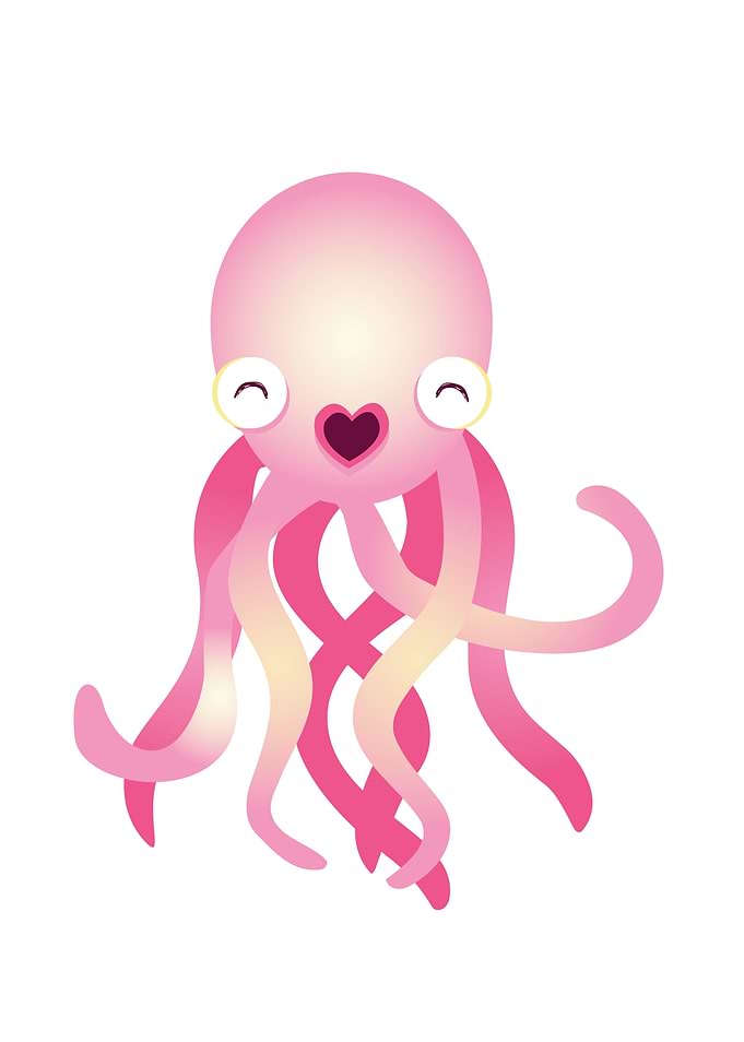 Pink Octopus