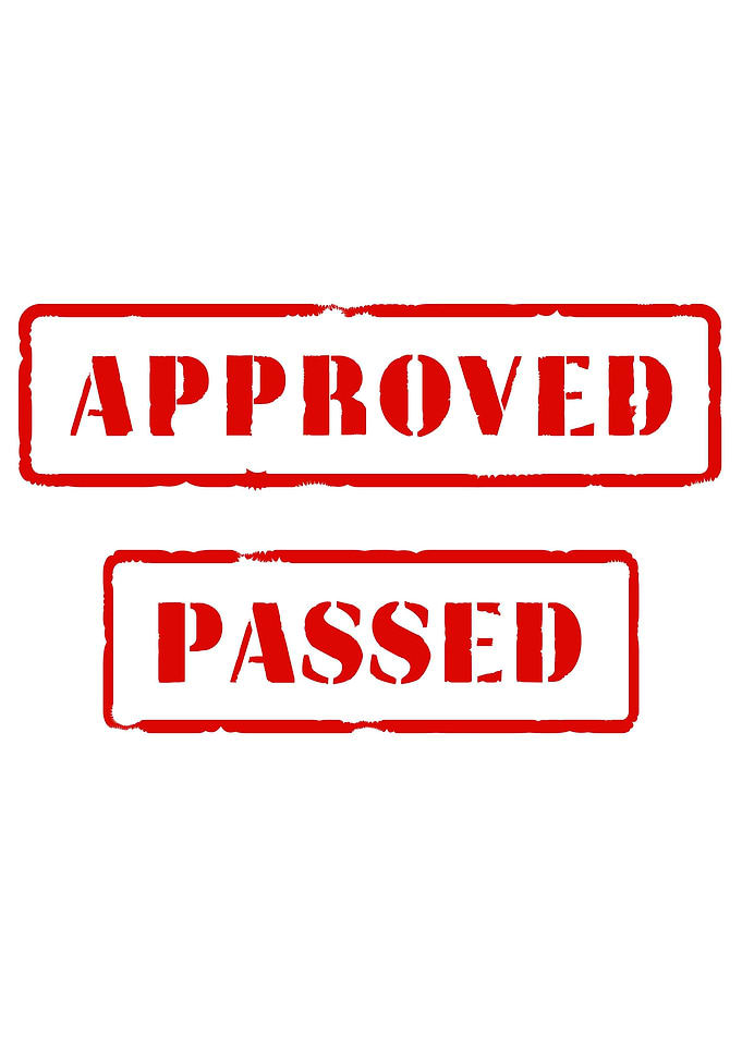 Approved and Passed