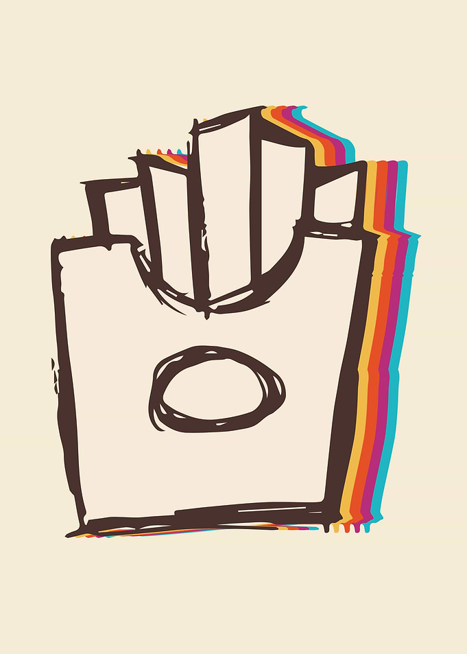 French Fries Rainbow 4