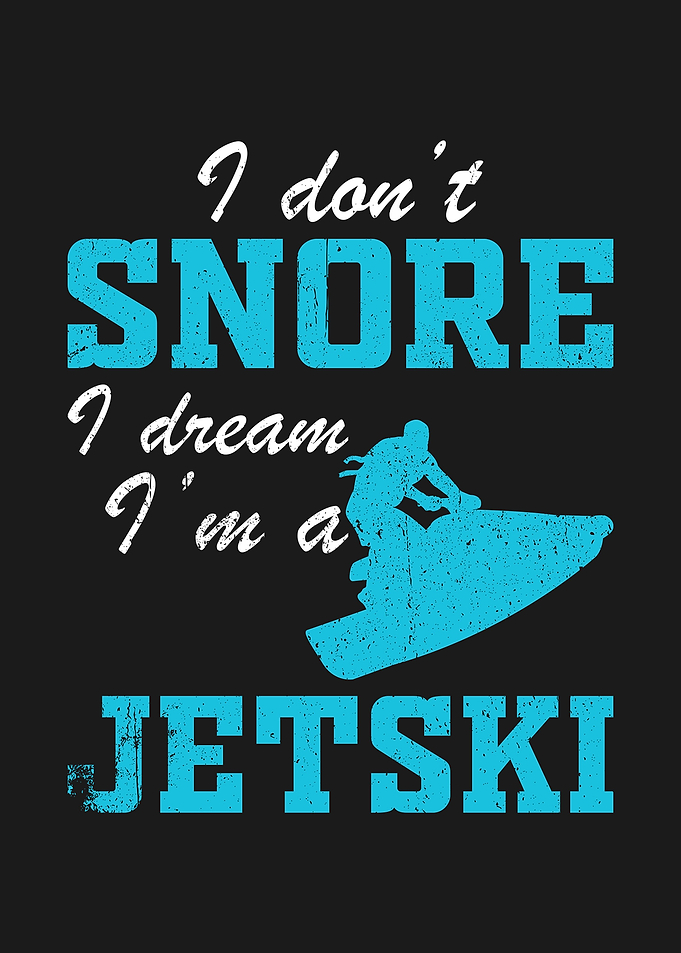 JETSKIING FUNNY GIFT IDEA
