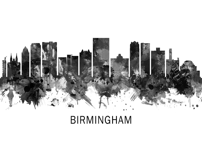 Birmingham Alabama Skyline