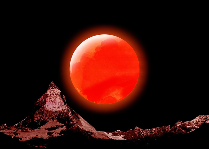 red lunar