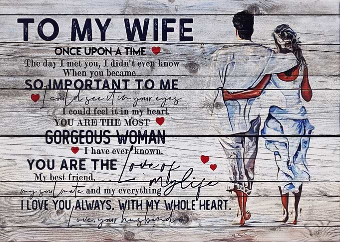 To my Wife