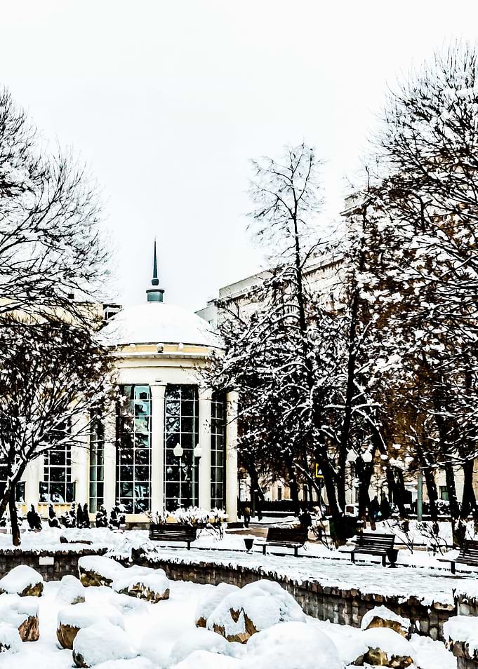 Moscow Street Winter Right