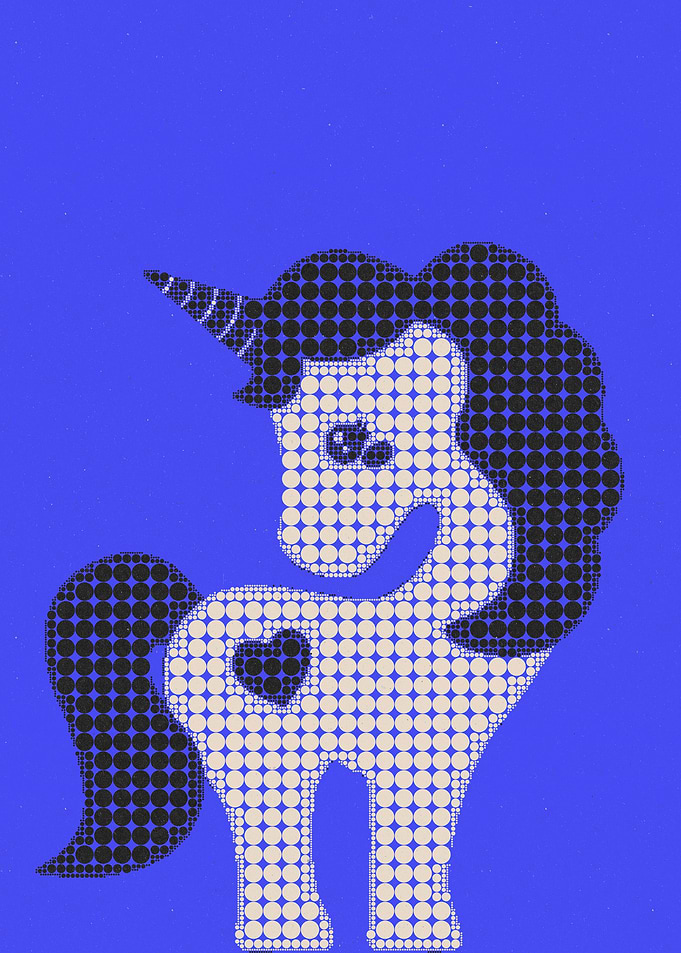 BLUE HORSE