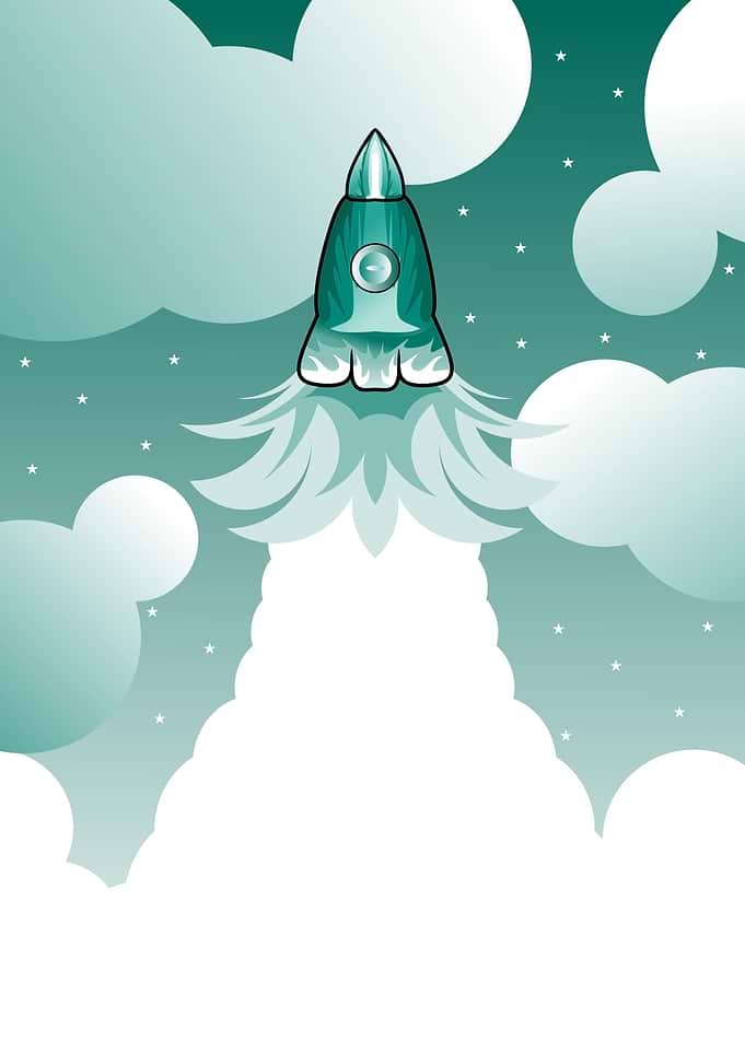 Astronot flat minimalist