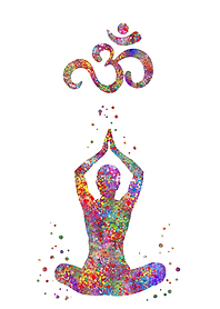 Yoga lady pose