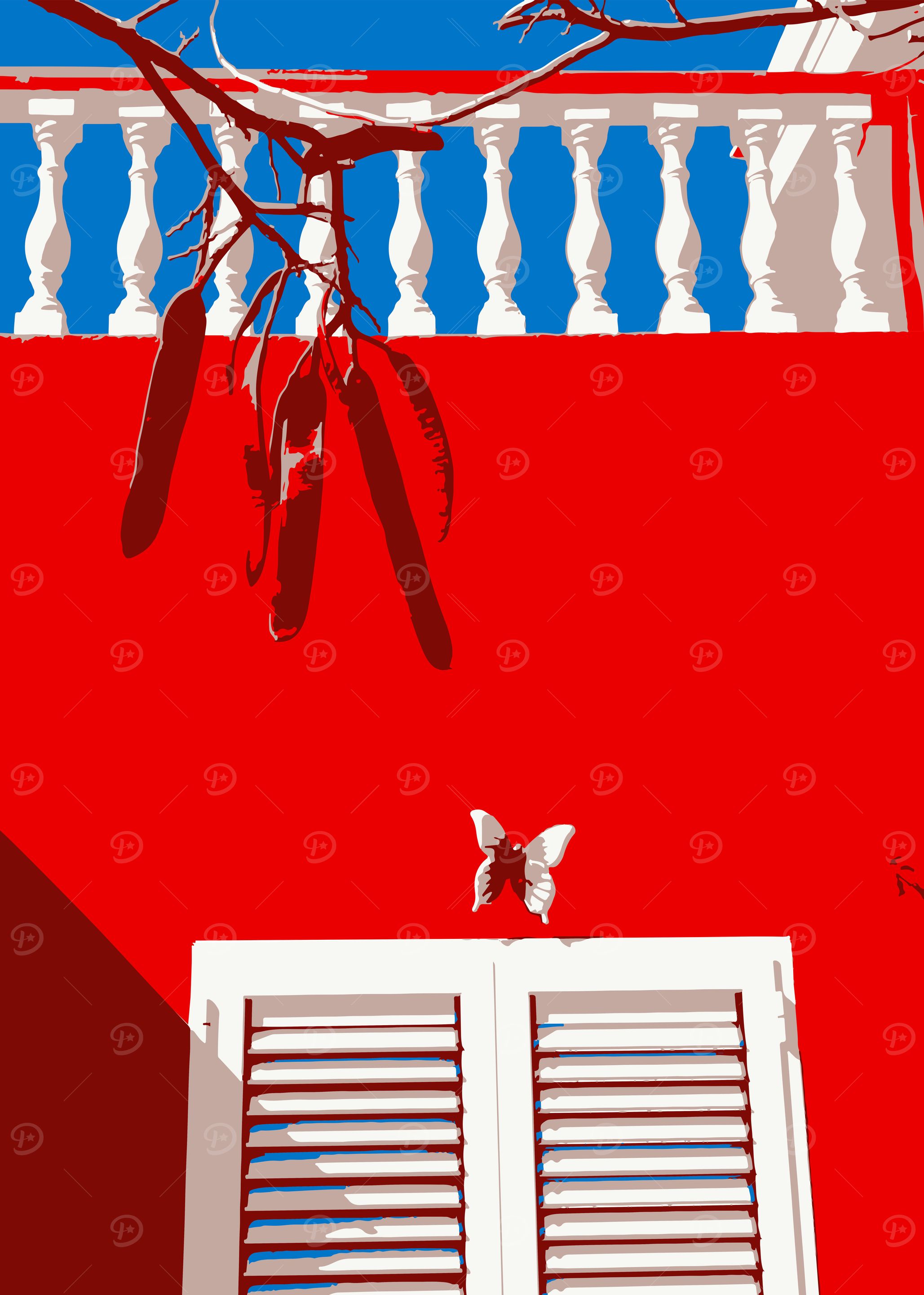 Red and White