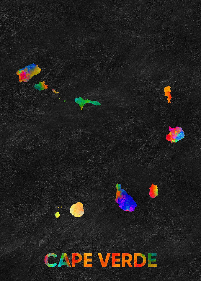 cape verde map