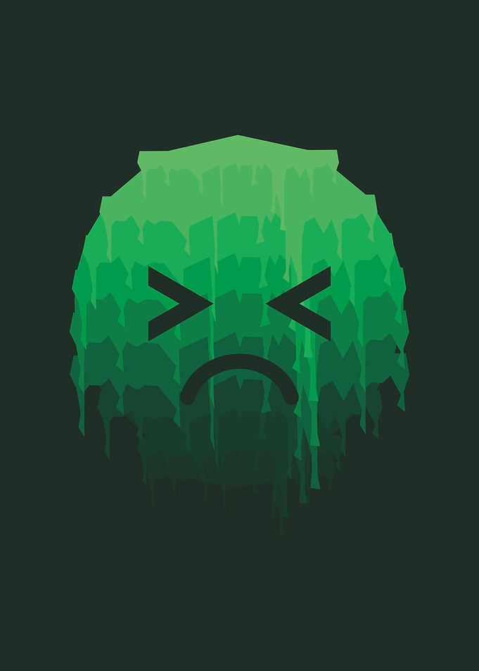 EARTH EMOTICON ANGRY