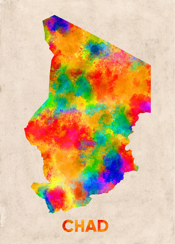 chad map
