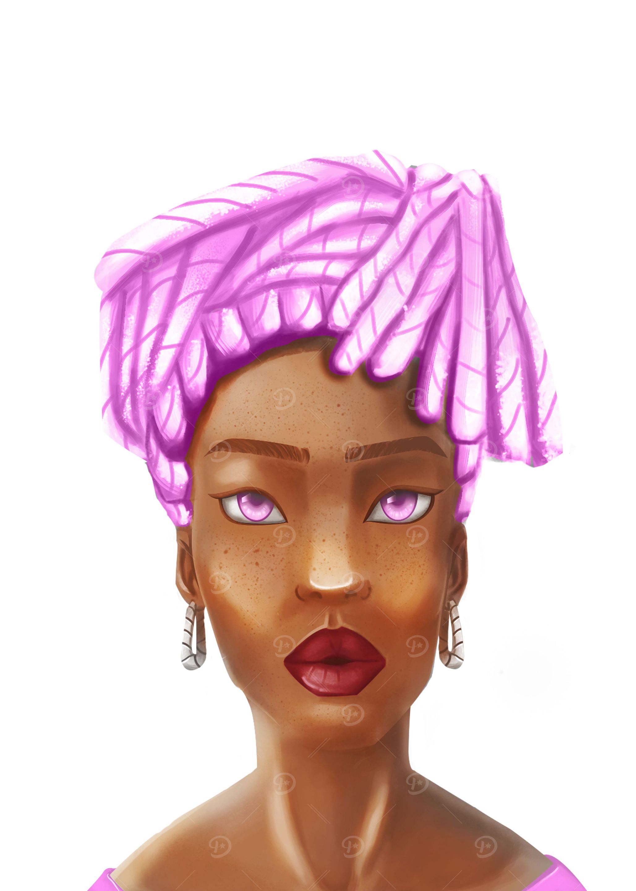 AFRICAN LADY