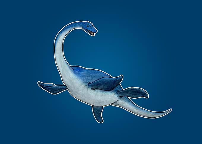 Elasmosaurus dinosaur