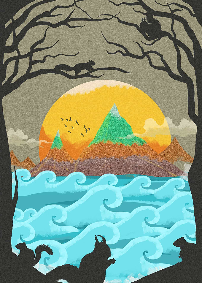 SQUIRRELS AND WAVES
