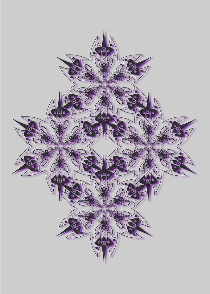 ornament on the wall